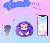 Muñeco De Peluche Funii Serie Isla De Sueños Figura De Acción Anime Kawaii Adorno De Escritorio Para Niños Juguetes Completos Sin Control Remoto - details 25