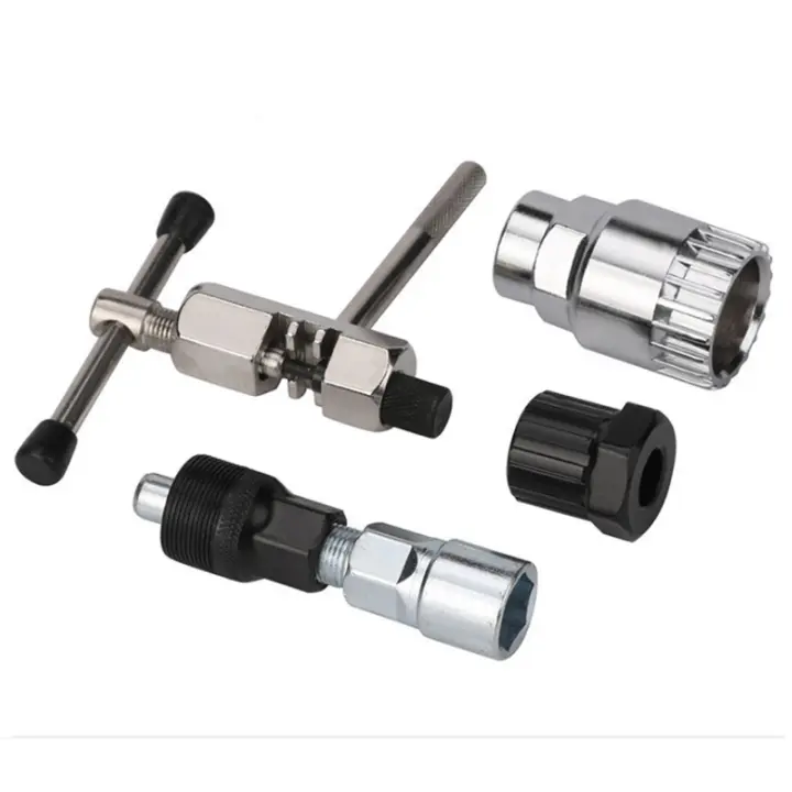 Kit de herramientas de reparación de bicicletas, removedor de soporte inferior, cortador de cadena de bicicleta, extractor de manivela - 1
