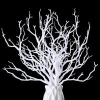 Decoración De Navidad Y Bodas: Ramas Artificiales De Cervidio Plásticas Para Casa Y Jardín 5 Piezas Adorno De Árbol De Invierno Y Otoño - details 0