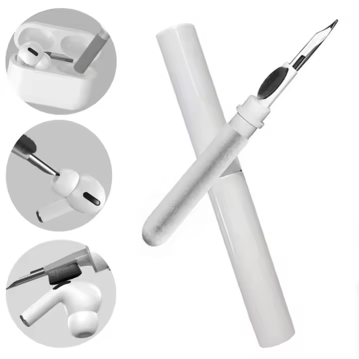 Limpieza Portátil 3en1 Para Auriculares Y Teléfonos Móviles Limpia Polvo Y Suciedad Herramienta Para iPhone Xiaomi HUAWEI Samsung - 1