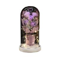 Regalo De Día De San Valentín Para Novia Rosa LED Eterna Decoración Luminosa Para Bodas Y Hogar Creativo Regalo Para Madre - details 6