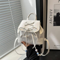 Mochila Casual Para Damas Con Lazo 2024 Nueva Versátil De Material PU Con Lining De Poliéster Bolsa De Hombro Para Mujer - details 22