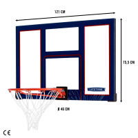 Tablero baloncesto ultrarresistente Lifetime 121x75,5 cm UV100 - details 7