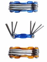 Kit De Herramientas De Reparación De Bicicleta Multifuncional Portátil 7 En 1 Láminas De Aleación De Acero Ajustable Allen Hexagonal Para Ciclismo Y Montañismo - details 4