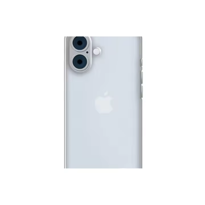 APPLE IPHONE 16, FUNDA SILICONA TRANSAPARENTE APOKIN,  EXTRA GRUESA 2.0MM, COMPATIBLE, GRAN PROTECCIÓN - 1