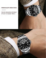 Reloj De Pulsera Mecánico Para Hombre Marca De Lujo FNGEEN 9001 Acero Inoxidable Tourbillon Esqueleto Automático Luminoso Fecha Diamante Resistente Al Choque Y Agua - details 3