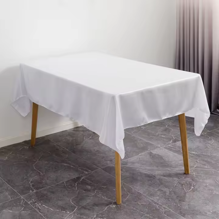 Mantel Impermeable De Color Sólido Versátil Para Bodas Cumpleaños Fiesta Decoración Hogar Y Exterior Material Poliéster Puro - 1