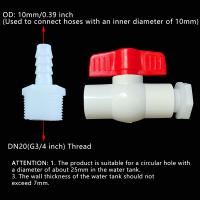 Válvula De Desbordamiento De Tanque De Agua 1Pc Conector De Tubo Regulación De Flujo G3/4 Pulgada DN20 Hilo Plástico Para Jardín Riego Granja Avícola - details 3