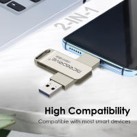 Pendrive USB 3.0 Tipo C 128GB 64GB MicroDrive Para Teléfono Y PC Regalo Flash Disk Stick De Alta Velocidad Compatible Con Windows Y Android - details 3