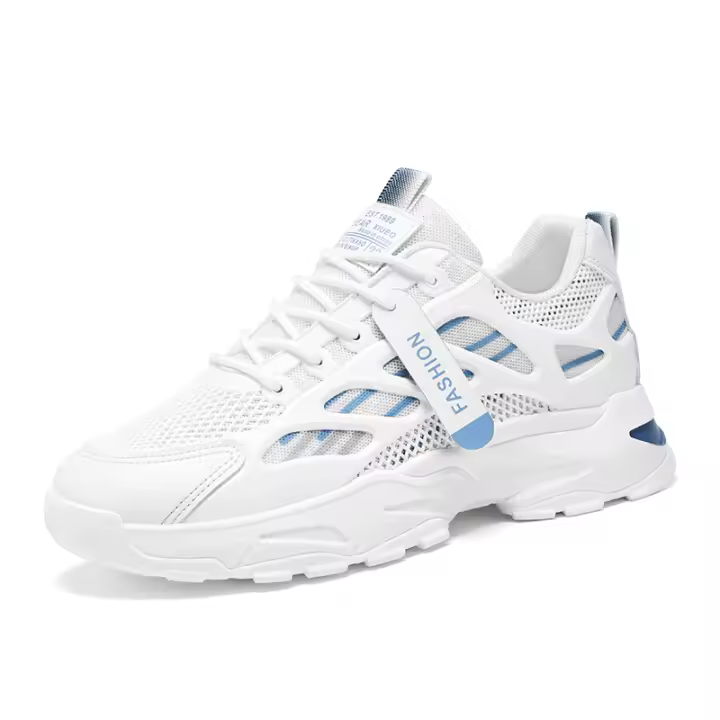 Zapatos De Deporte Casuales Para Hombre Transpirables Verano Suela Suave Antideslizante Outdoor Running Moda Urbana Trendy - 1