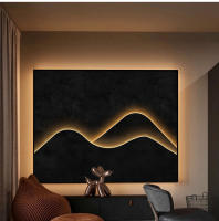 Tubo De Neón LED 24V Negro Con Sensor De Movimiento PIR Luz De Noche Impermeable Para Iluminación De Pared Y Habitación - details 7