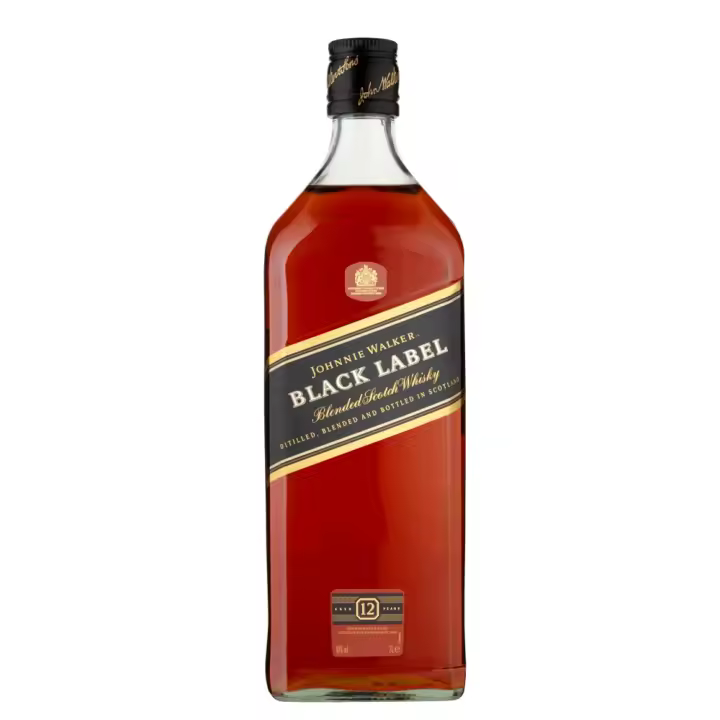 Whisky Johnnie Walker Black Label - Botella 3 L - Escocés Blended - 40% - 1