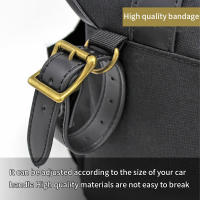 Bolsa Lateral De Motocicleta Negra Y Marrón Gran Capacidad Para Hombres Bolsa De Hombro Y Briefcase Motocross Material De Cuero Y Lona - details 7