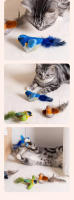 Juguete Interactivo Para Gatos Real Bird Sound Con Sonido De Pájaro Simulación Peluche Con Menta Juguete Para Gatos Y Gatitos - details 6