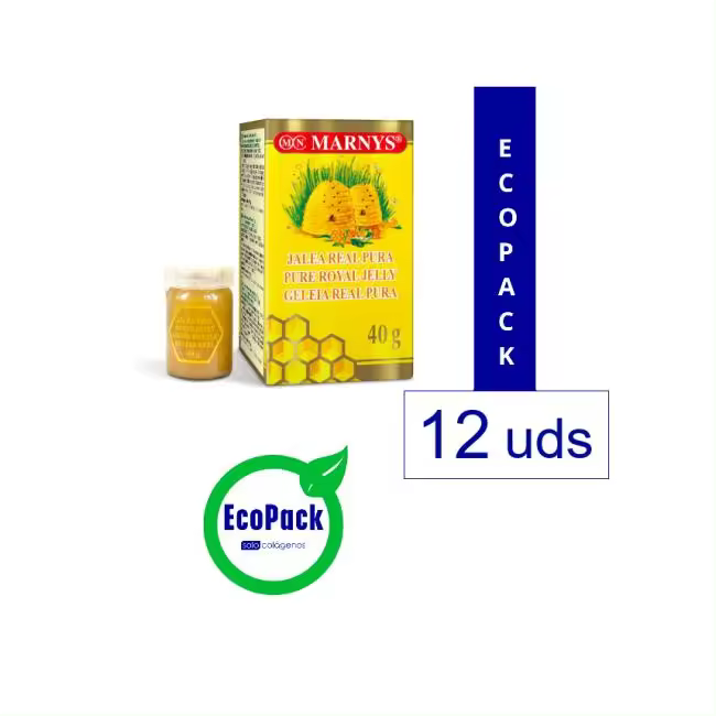 Marnys EcoPack 12 Jalea Real Pura 40 gr. - 1