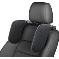 Retractable Headrest, Car Seat Side Headrest Car Headrest, Leather Headrest, Car Seat Side Headrest for Adults Children, Retractable Car Headrest Black - details 5