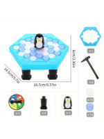 Juguete De Rescate Del Pingüino Con Icebreaker Para Niños Y Niñas Juego De Lógica Y Enseñanza Temprana De Plástico Unisex - details 6