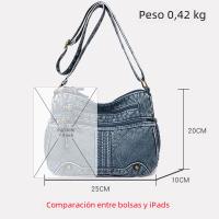 Bolso De Hombro De Lujo Con Varios Bolsillos En Cuero PU Suave Para Mujer Bolso Cruzado Vintage Bolsa De Compras Sac a Mains - details 0