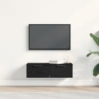 Armario de Pared de Roble Negro vidaXL 68x30x20 cm Hecho de Madera Manufacturada - details 2