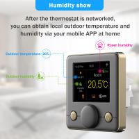 Termostato Inteligente Tuya Para Piso Eléctrico Calentamiento De Agua Y Boilero Gas Controlador De Temperatura Underfloor Compatible Con Alexa Y Google Assistant - details 8