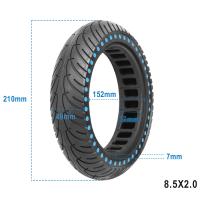 Neumático Sólido De 8.5 Pulgadas Para Xiaomi M365 1S pro Scooter Eléctrico Absorbedor De Choque De Goma Neumático De Relleno De Miel Repuesto De Rueda - details 27