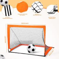 Red De Fútbol Pop up Para Jardín 1 Pieza Portería De Fútbol Para Entrenamiento De Fútbol Regalo De Cumpleaños Para Niños - details 4