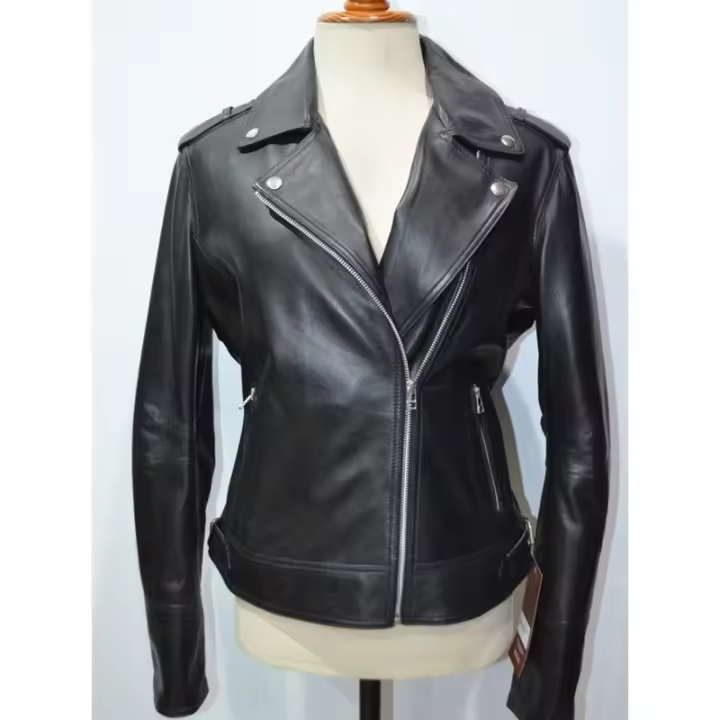 BANHOFF: CAZADORA ROCKERA MUJER PIEL 20292-NEGRO BANHOF - 1