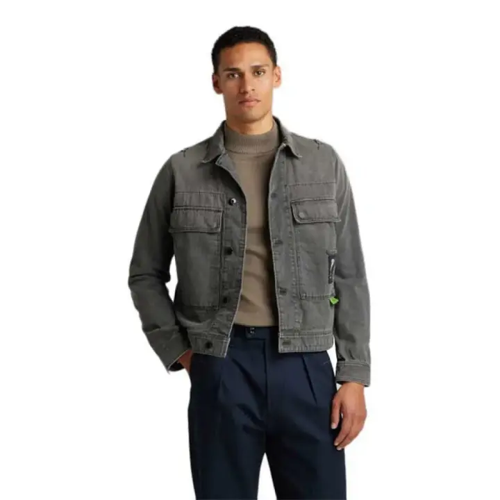 G-star Chaqueta Utility Flap Pocket Gris - 1