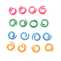 Anillos De Silicona Para Hileras 16/32PCS Portadores De Bobines De Hilo Colores Variados Herramientas De Costura Para DIY Y Manualidades - details 4
