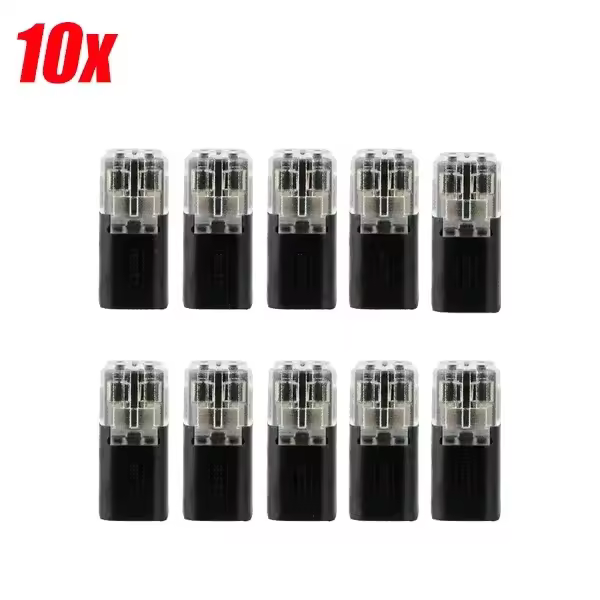 Conector Eléctrico Impermeable De 2 Pines 50Pcs Para Coche Cable De Conexión Automotriz Strip Terminal De Cable - 1