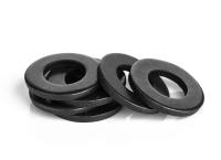 Alfombrillas Planas Negras De Acero Al Carbono M2-M36 Para Trabajar Con Metal Anillos De Presión Planos Goma De Sellado - details 1