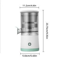 Triturador De Jugos Portátil USB Multifuncional Con Separación De Residuos Y Carga Bidireccional Taza Espiral Para Manzanas Y Naranjas - details 2