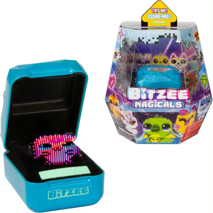 Bitzee Magicals Mascota Digital con 20 Animales Mágicos en su interior Aprende a cuidarlas - Spin Master - 1
