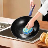 Cepillo De Limpieza De Esponja Para Cocina Y Baño Cepillo De Limpieza Para Ventanas Paredes Bañera Y Grietas Ecológico Y Duradero - details 5