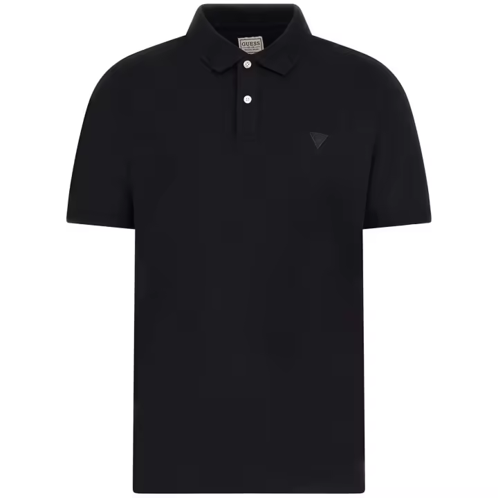 Polo Guess Ss Polo para hombre en color negro - 1