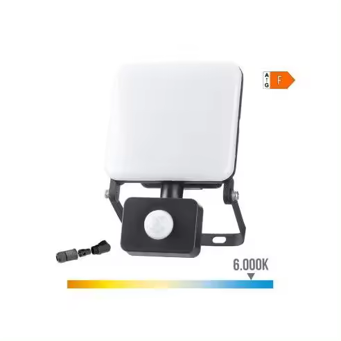 EDM Foco Proyector LED 50W 4100lm Luz Fría con Sensor - EDM - 70422 Foco proyector led Iluminación Exterior Proyectores Led - 1