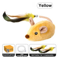 Juguete Interactivo Para Gatos De Peluche Con Sonido Y Luz LED Recargable Por USB Evitación De Obstáculos Para Gatos De Interior - details 7