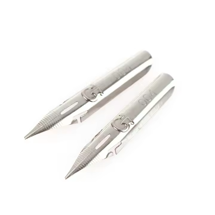 5 Pcs Rotuladores De Caligrafía Retro Con Punta Metálica Para Escritura En Oficina Y Escuela Suministros De Papelería - 1