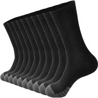 10 Pares De Calcetines Largos Para Hombres Y Mujeres En Colores Negro Y Blanco Estilo Deportivo Para Otoño E Invierno - details 5