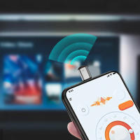 Adaptador De Transmisión Infrarroja Para Smartphone Tipo C Control Remoto Inalámbrico Compatible Con Televisores a Través De App - details 4