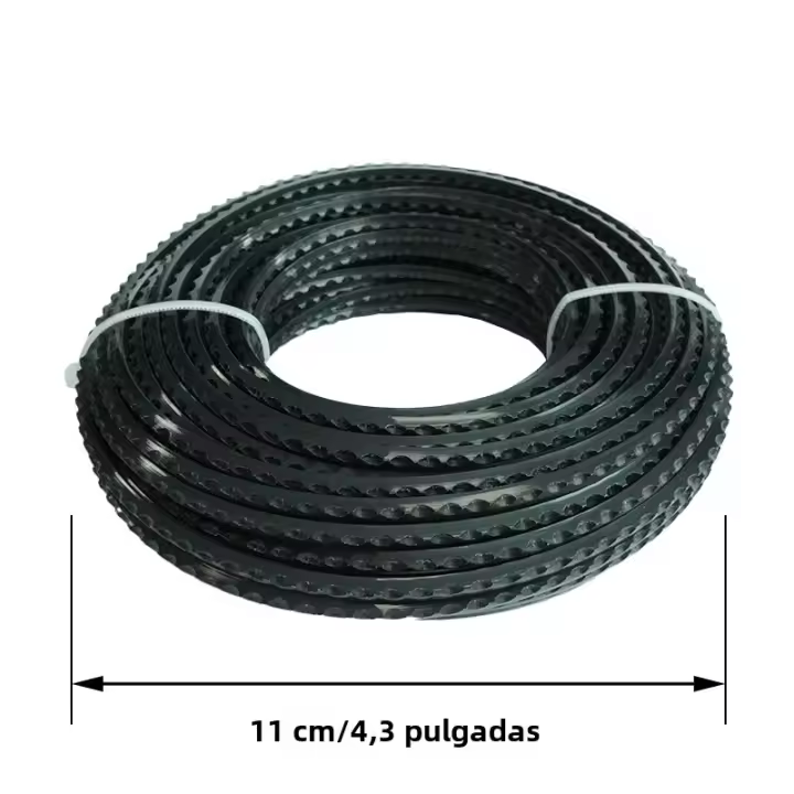 LUSQI Hilo Cortador De Césped 5M/10M/15M Para Jardín Manguera De Corte De Bricolaje Rollo De Corte Largo De Reemplazo Para Grama - 1