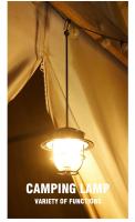 Lámpara De Camping Portátil Retro Impermeable Luz De Emergencia Dimmer Sin Fin Para Colgar En La Tienda De Campaña Y Senderismo Al Aire Libre - details 12