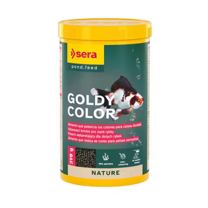 Sera Goldy Nature - Alimento Natural para Carpas Doradas Pequeñas - 100g - 1