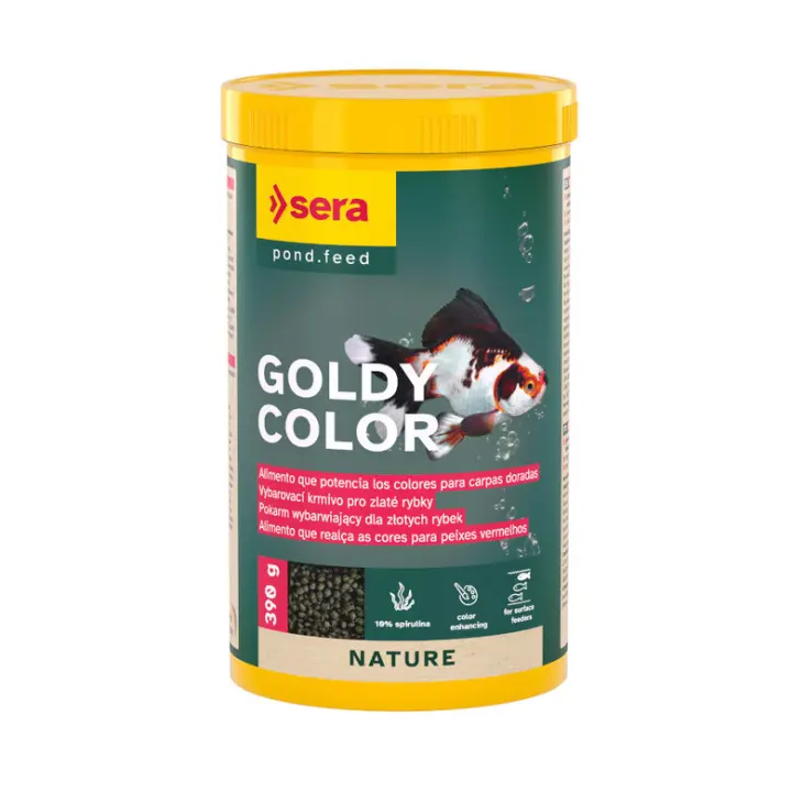 Sera Goldy Nature - Alimento Natural para Carpas Doradas Pequeñas - 100g - 1