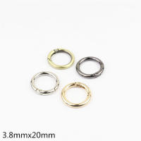 5Pcs Anillas De Acero Inoxidable Con Cierre De Resorte Para Bolsos Y Camping Hebilla De Manija Para Bolsos Y Llaveros Snap Gate O Ring - details 1