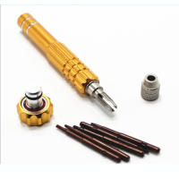 Kit De Herramientas De Reparación 5 En 1 Con Bit De Destornillador Para iPhone Samsung Xiaomi Set Magnético DIY Desmontaje De Móvil - details 3