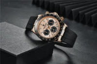 Reloj De Pulsera Deportivo De Lujo PAGANI DESIGN Para Hombres Resistente Al Agua Con Cronógrafo Y Fecha Caja De Cristal De Zafiro Reloj De Cuarzo - details 8