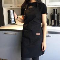 Nueva Moda Del Delantal De Cocina Para Mujer Y Hombre Chef Trabajo Delantal Para Barbacoa Restaurante Bar Tienda Salones De Belleza Estudios Uniforme - details 6