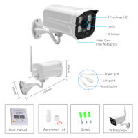 Cámara De Seguridad IP 1080P 5MP Exterior WiFi Cámara De Vigilancia Inalámbrica Impermeable Bala HD CamHi Cam Para El Hogar - details 1