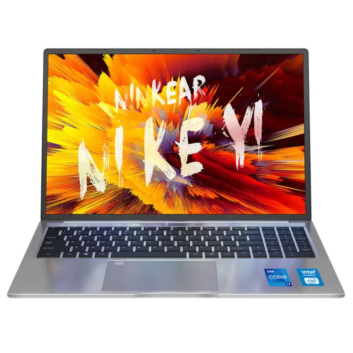 Portátil Ninkear N16 Pro, Pantalla IPS de 16' 2.5K 120Hz, Intel Core i7-13620H 4.9GHz, 16GB DDR4, 512GB de SSD PCIe, Cuerpo de Metal, WiFi 6, Bluetooth 5.0, Doble Type-C, Portátil con Windows 11 Pro - 1